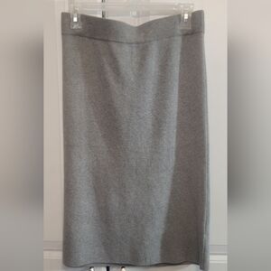 BANNA REPUBLIC  Pencil  Sweater Skirt, Size Small in Medium Grey